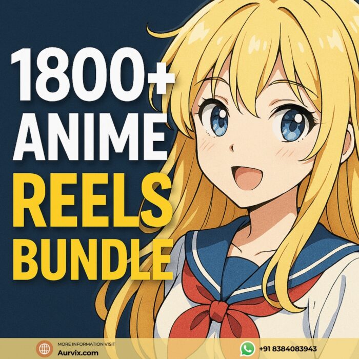 1800+ Anime Reels Bundle - Image 1
