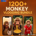 1200+ Monkey Vlogging Bundle